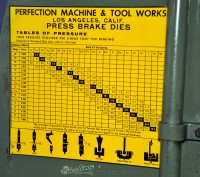 used diacro hydra-mechanical press brake 14-48-2