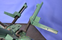 used littell manual non-powered double end coil reel 5