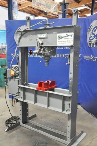 used dake h frame electric hydraulic press 75H