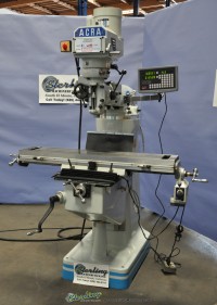brand new acra vertical milling machine (variable speed) 