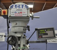 brand new acra vertical milling machine (variable speed) 