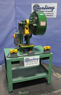 used benchmaster air clutch punch press 115-1