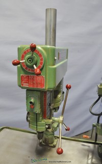 used powermatic 4 head gang drill press with large table 1150