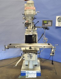 brand new birmingham (variable speed) vertical milling machine with digital readout and powered table feed included BPV-3949-C