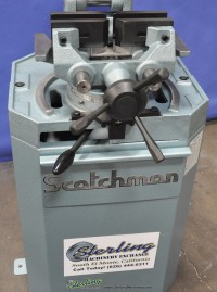 brand new scotchman (low turn, manual vise and manual down feed) circular cold saw (for cutting steel, stainless, aluminum, brass, copper, plastics) CPO 350 LT