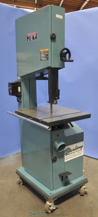 used jet vertical bandsaw (woodworking) JWBS-20-1