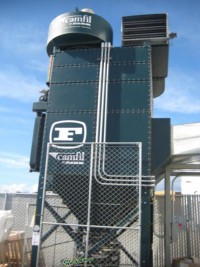 used farr camfil dust collection & central vacuum and scrubber system GS24