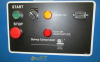 used quincy rotary screw with sound enclosure air compressor QMB-25