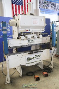 used wysong hydra-mechanical press brake H - 2072