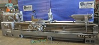 used yamazaki gap bed engine lathe Mazak 24 x 120