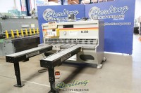 used accurshear hydraulic power shear with front cnc gauging 61356