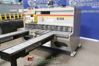 used accurshear hydraulic power shear with front cnc gauging 61356
