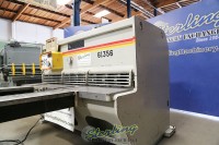 used accurshear hydraulic power shear with front cnc gauging 61356