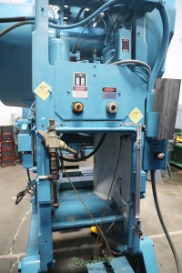 used minster obi double geared head punch press #6