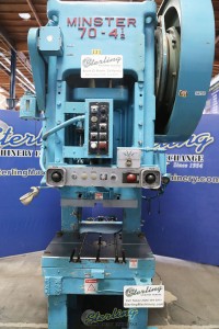 used minster obs punch press 70-4-1/2