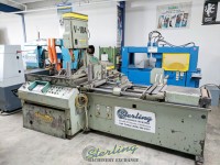 used hyd-mech automatic tilting vertical bandsaw