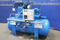 used quincy reciprocating air compressor QT15