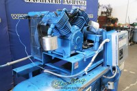 used quincy reciprocating air compressor QT15
