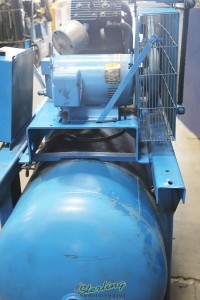 used quincy reciprocating air compressor QT15