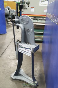 used greenerd lever type arbor press #3